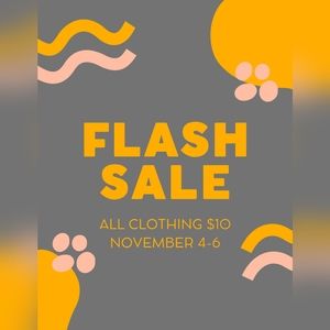 Sale on whole closet